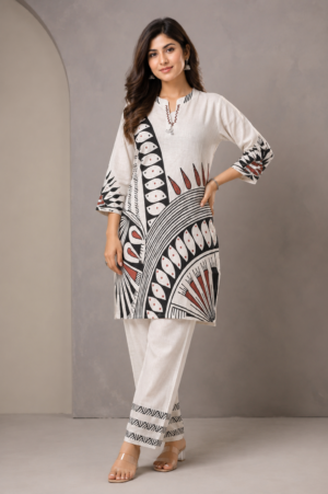 Kala Creation Beautiful Printed Kurta Pant Set