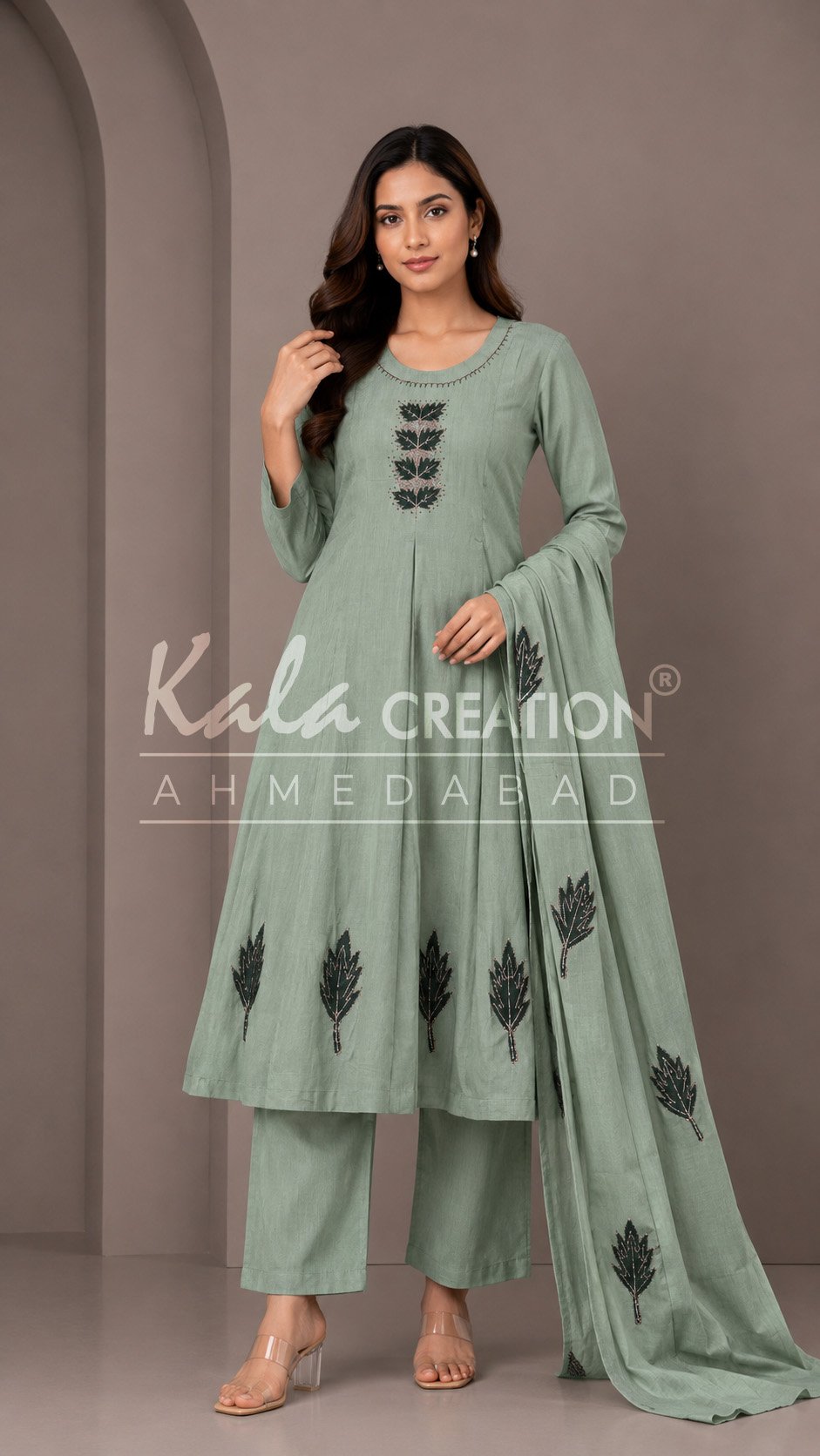 Kala Creation Traditional Plain 3Pcs Set