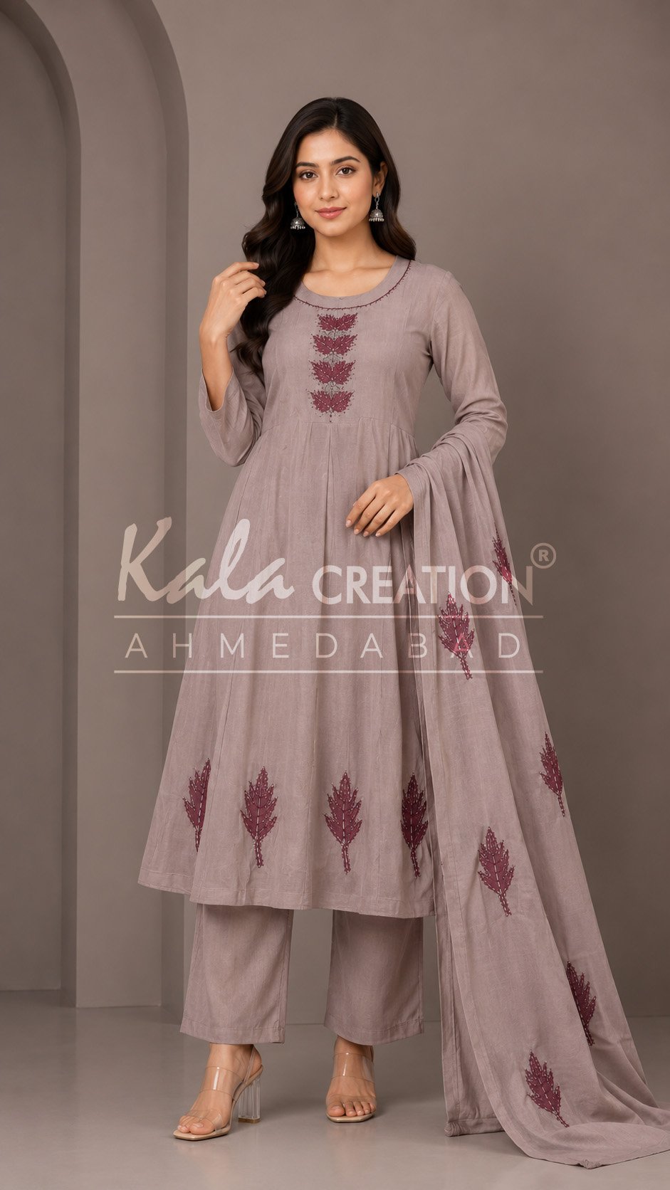 Kala Creation Traditional Plain 3Pcs Set