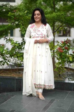 Kala Creation Fancy Beautiful Kurta Pant And Dupatta Set