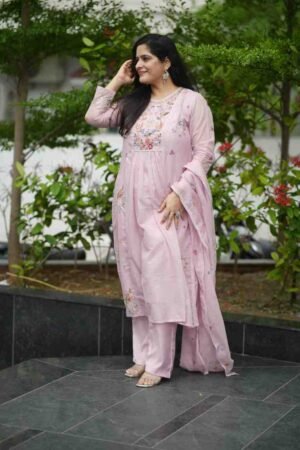 Kala Creation Fancy Beautiful Kurta Pant And Dupatta Set