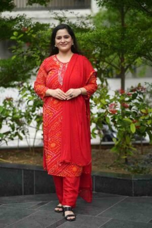Kala Creation Fancy Beautiful  Kurta Pant And Dupatta Set