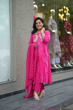 Kala Creation Fancy Beautiful Kurta Pant And Dupatta Set