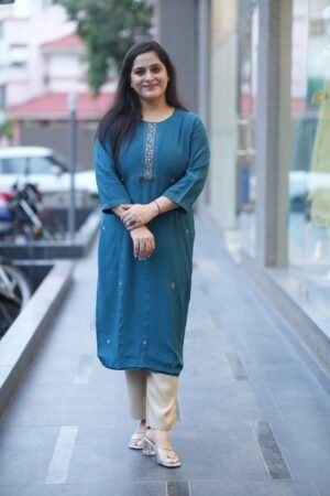 Graceful, Comfortable  And Timeless, Beautiful Long Kurti