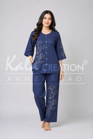 Kala Creation Fancy Beautiful Kurta And Bottom 2 Pcs Set