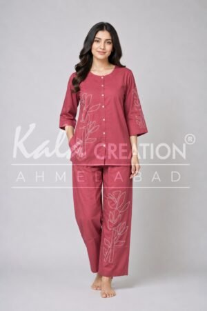 Kala Creation Fancy Beautiful Kurta And Bottom 2 Pcs Set
