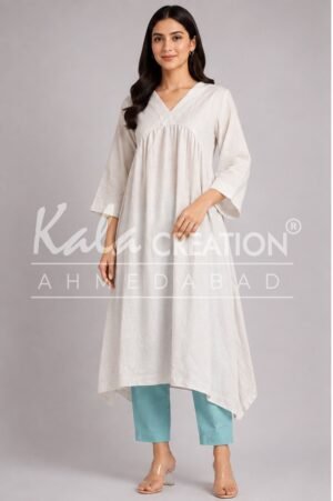 Kala Creation Anarkali Style Long Kurta