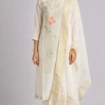 Fancy Beautiful Simple Look Kurta Pant And Dupatta 3Pcs Set