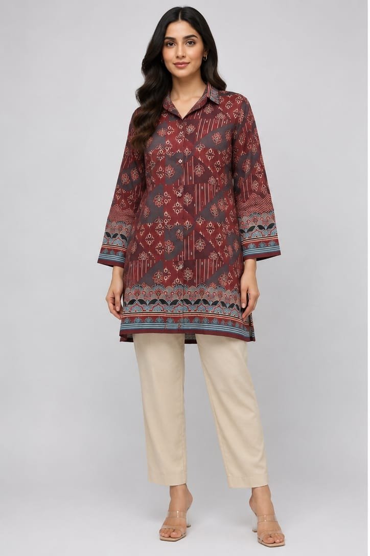 Kala Creation Fancy Printed Short Kurti