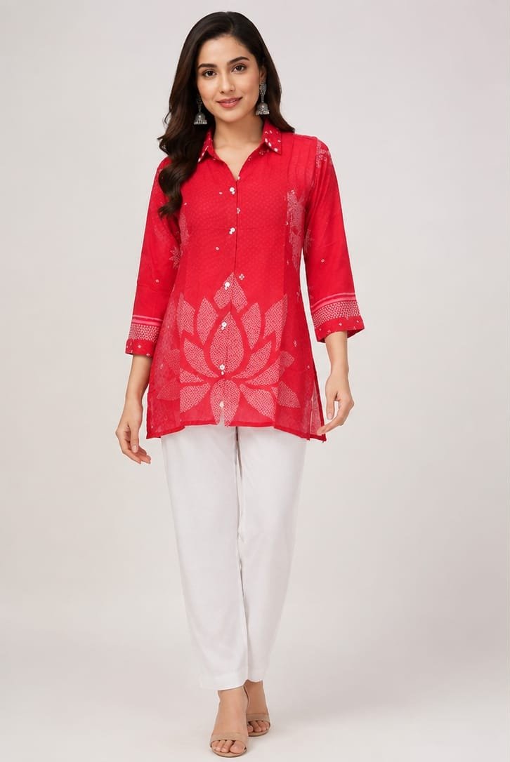 Kala Creation Fancy Printed Short Kurti