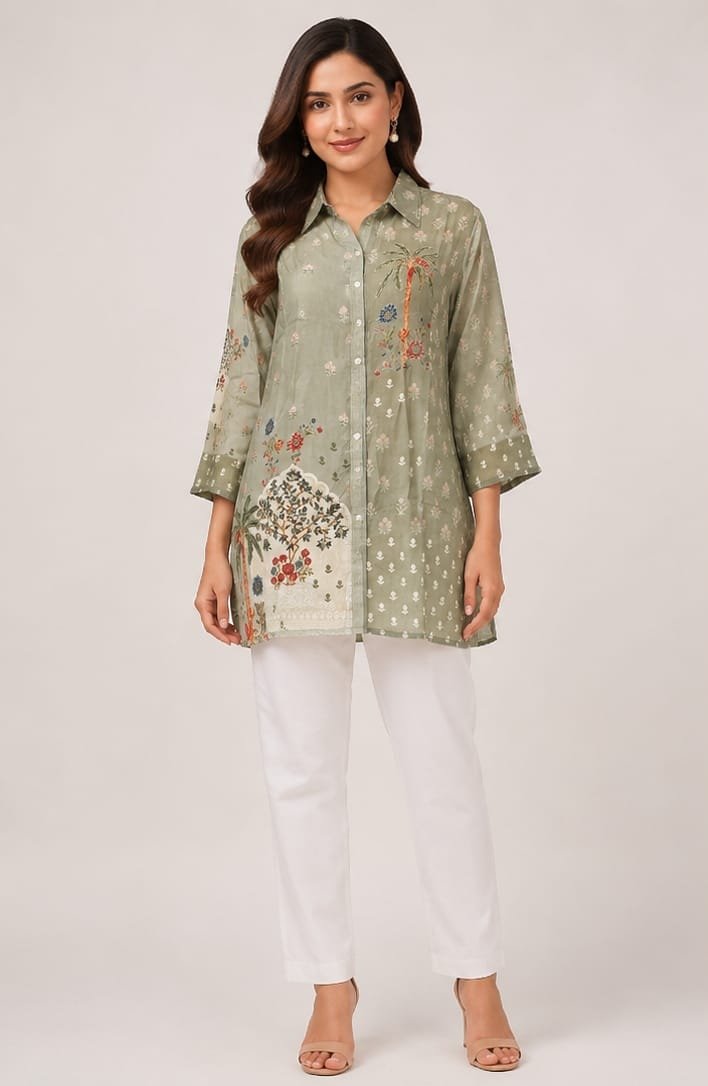 Kala Creation Fancy Printed Short Kurti