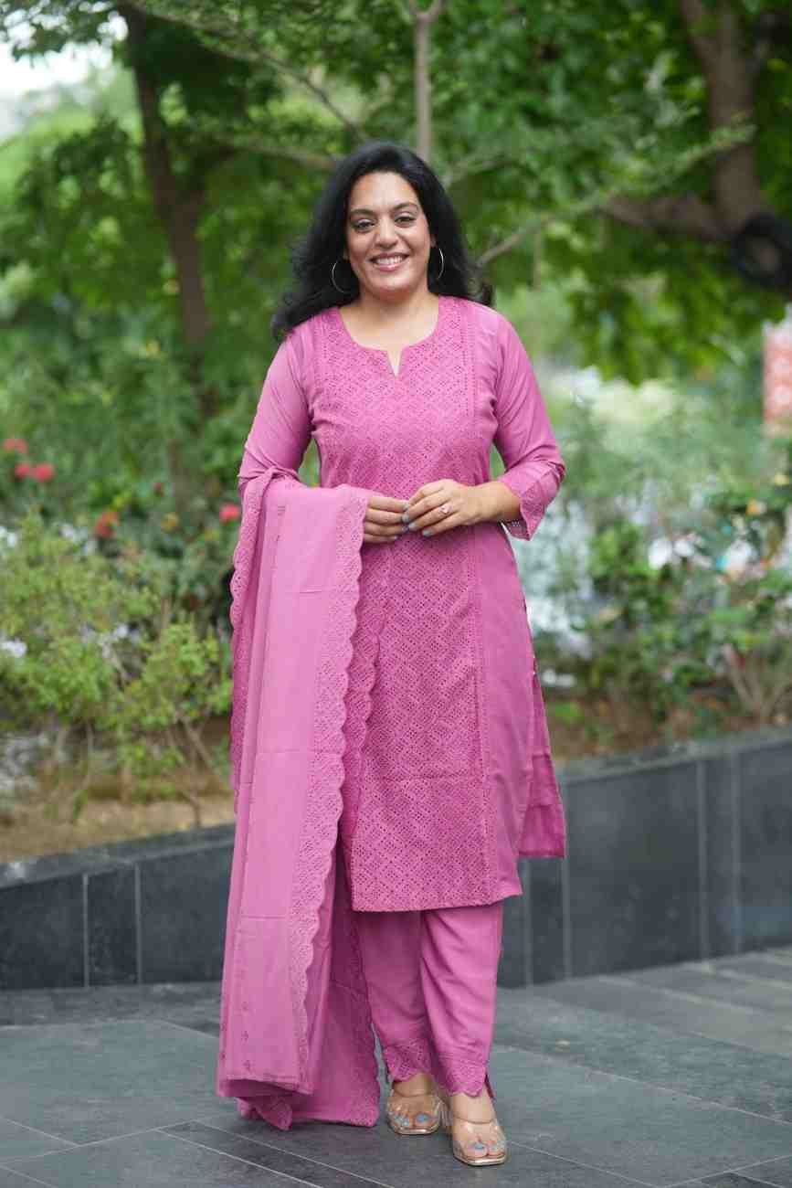 Effortless Grace Meets Everyday Comfort With Orange Kurta Pant And Dupatta Set