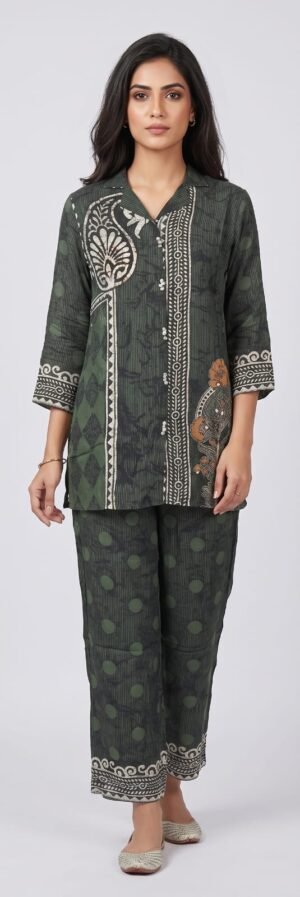 Fancy Chill Vibes And Chic Prints For Your Everyday Look Co-Ord Set
